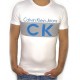 T SHIRT CALVIN KLEIN CMP77 BLANC