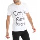 T SHIRT CALVIN KLEIN CKJ843 BLANC