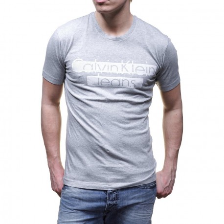 T SHIRT CALVIN KLEIN JEANS J3EJ301850 GRIS