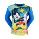 T SHIRT ENFANT DISNEY MICKEY BLEU CIEL
