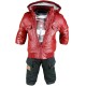 EMSEMBLE BEBE VETEMENTS HIVER PARKA ROUGE