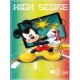 COUVERTURE POLAIRE ENFANT DISNEY MICKEY SCORE 100 X 140 CM