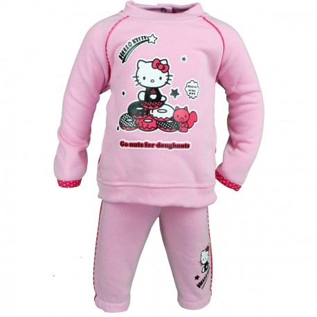 JOGGING BEBE HELLO KITTY ROSE CLAIR