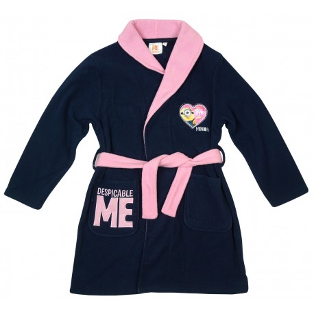 ROBE DE CHAMBRE MINIONS BLEU MARINE