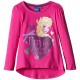 T SHIRT DISNEY REINE DES NEIGES ROSE FONCE