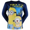 T SHIRT DISNEY MINIONS BLEU FONCE