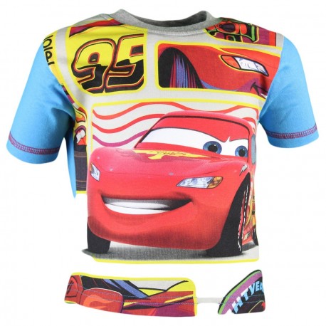 T SHIRT ENFANT DISNEY CARS BLEU