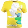 T SHIRT MANCHES COURTES DISNEY MINIONS JAUNE