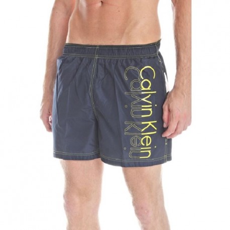 SHORT MAILLOT DE BAIN CALVIN KLEIN BLEU MARINE