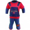 JOGGING BEBE SUPERMAN BLEU ET ROUGE