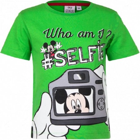 T SHIRT ENFANT DISNEY MICKEY VERT