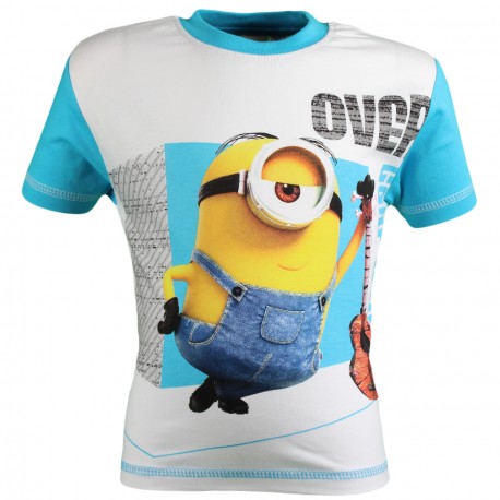T SHIRT ENFANT DISNEY MINIONS BLANC
