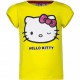 T SHIRT ENFANT HELLO KITTY JAUNE