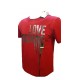 T SHIRT LOVE MOSCHINO ROUGE