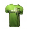T SHIRT LOVE MOSCHINO VERT
