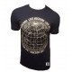 T SHIRT LOVE MOSCHINO GLOBE BLEU