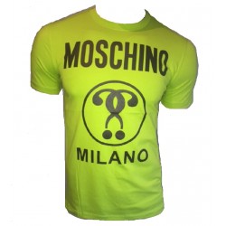 T SHIRT LOVE MOSCHINO MILANO VERT