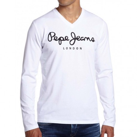 T SHIRT PEPE JEANS 502495 BLANC