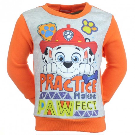 PULL / SWEAT SHIRT PAW PATROL ORANGE