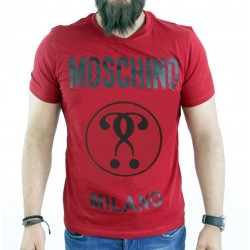 T SHIRT LOVE MOSCHINO MILANO ROUGE