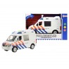 JOUET ENFANT CAMION DE POLICE BLANC A FRICTION SON ET LUMIERE 21 CM