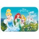 TAPIS DE SOL ENFANT DISNEY PRINCESS BLEU 40 X 60 CM