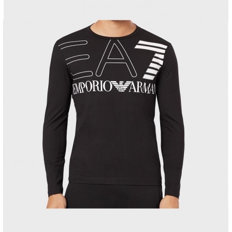 T SHIRT ARMANI EA7 6GPT12 NOIR