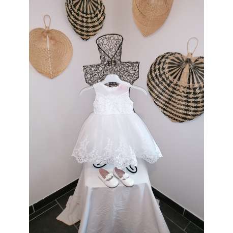 Robe Elise de cérémonie/baptême