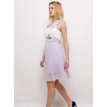 Robe courte demoiselle d'honneur/occasions Mauve , taille unique