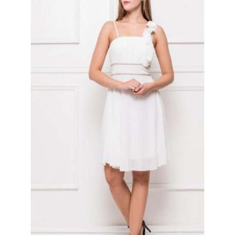 Robe courte demoiselle d'honneur/occasions Blanche/écru , taille unique