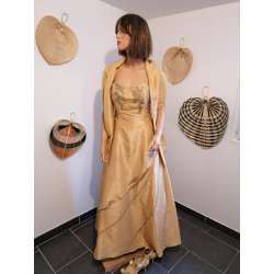 Robe longue Gribha Elysée Doré de cérémonies/occasions XL