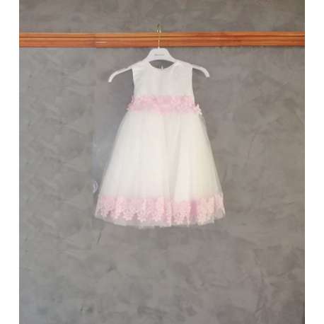 Robe Luise-rose de cérémonie/baptême